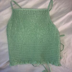 Stappy back croptop green
